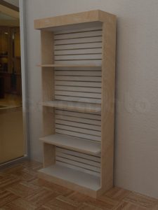 Exhibidor de pared con exhibipanel