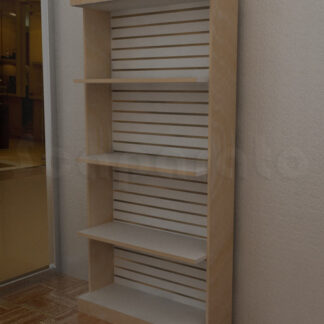 Exhibidor de pared con exhibipanel