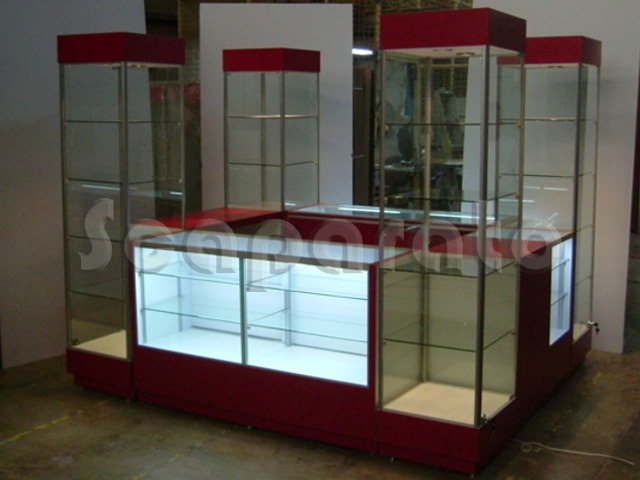 Kioscos en centros comerciales