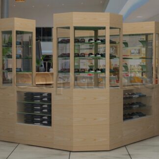 islas en centros comerciales