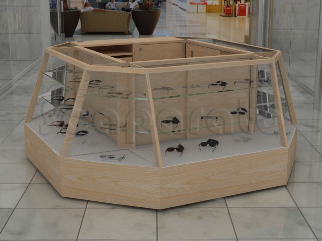 Islas y kioscos para centros comerciales