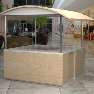 Kiosco para venta de alimento