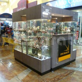 Kiosco para venta de relojes