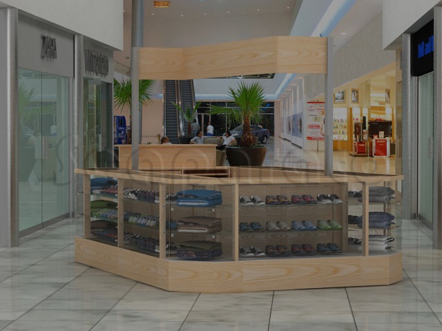 diseño de islas para centros comerciales