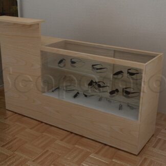cajas de cobro con vitrinas