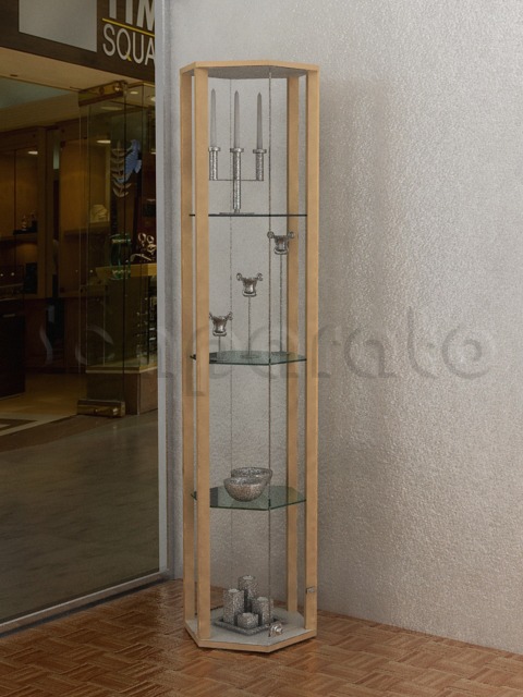 vitrinas de madera modernas