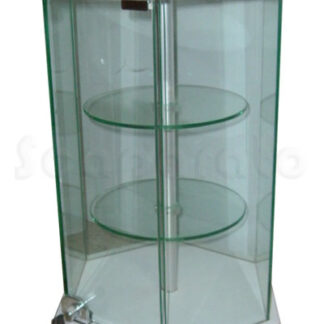 Vitrina de Mesa Hexagonal