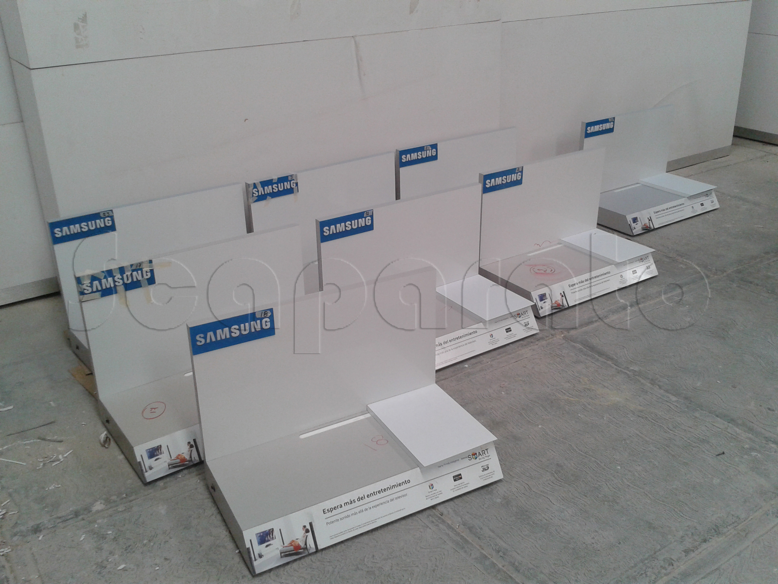 Fabricacion de exhibidores
