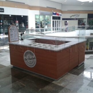 isla para venta de churros