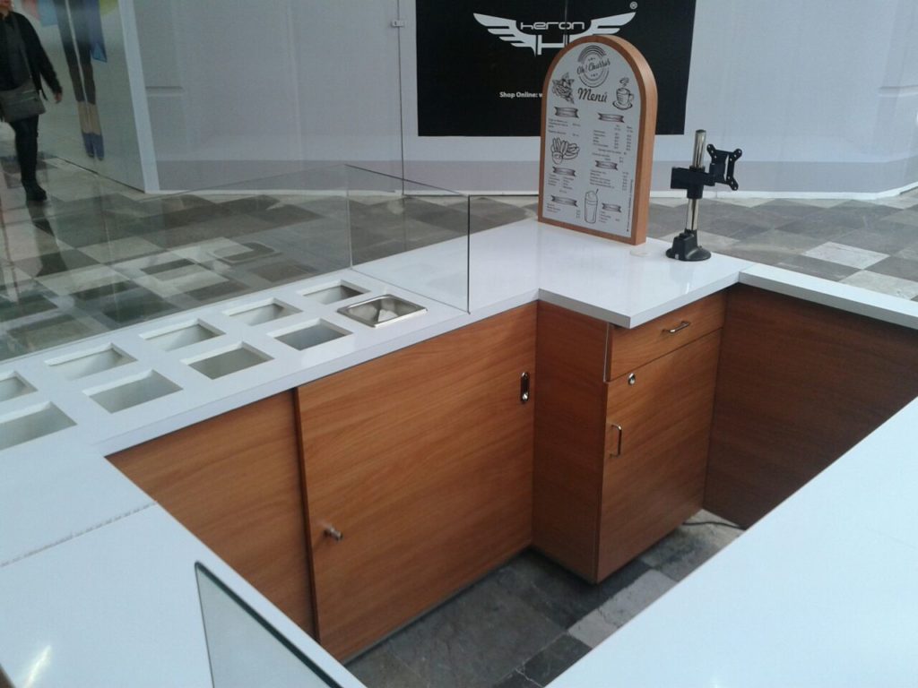 kiosko para venta de churros