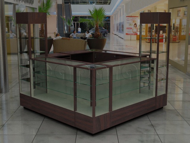 isla para venta de productos