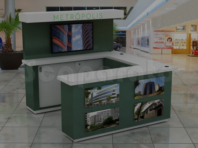 information sales kiosk