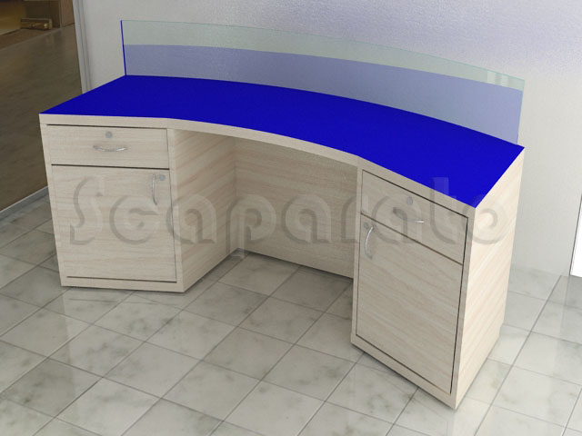 recepción comercial