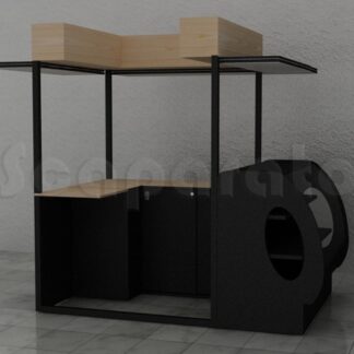 Kiosco comercial de alimentos