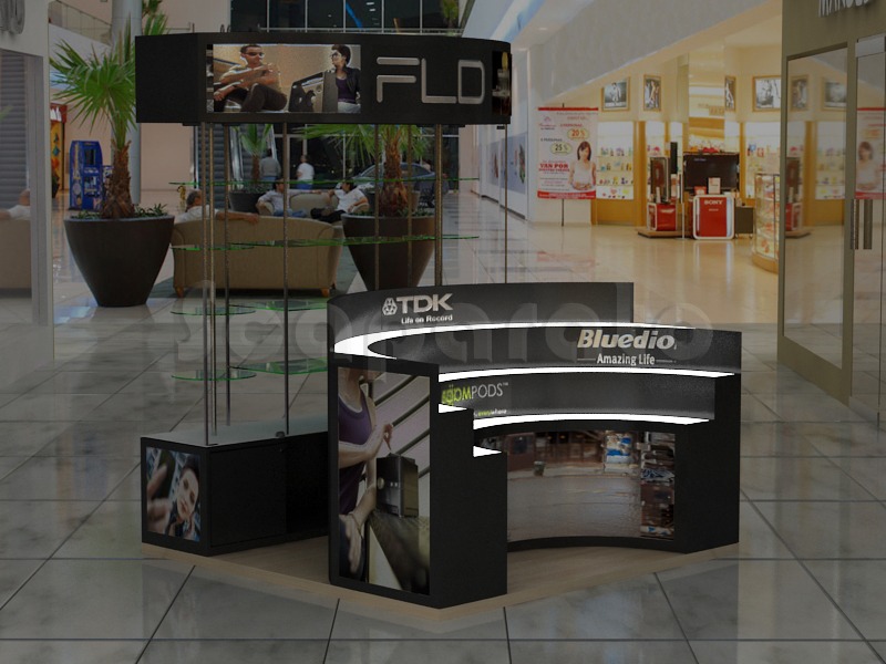 Kiosco comercial de electronicos