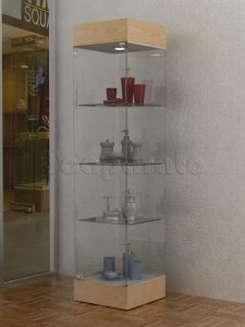 Vitrina tipo torre