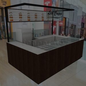 Diseño de isla comercial