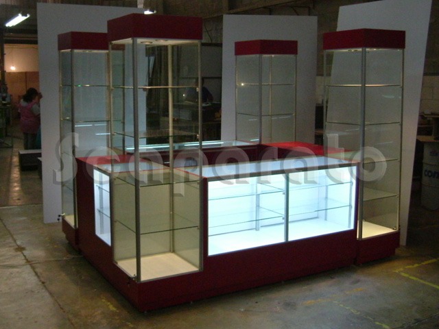 muebles de exhibicion comercial en monterrey