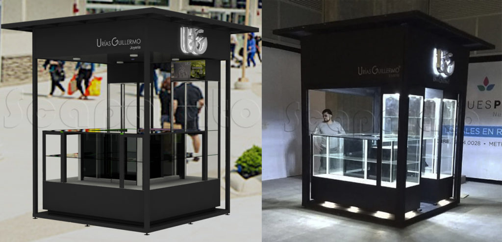 Fabricantes de islas para plazas comerciales