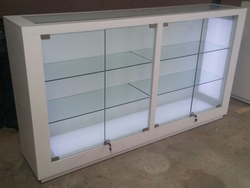 Vitrinas con caja de luz