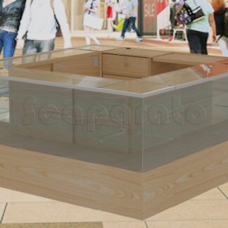 Counter Showcases Display Kiosk