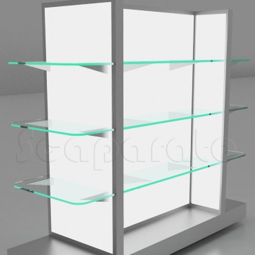 Exhibidores con luz