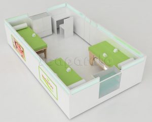 Isla para masajes