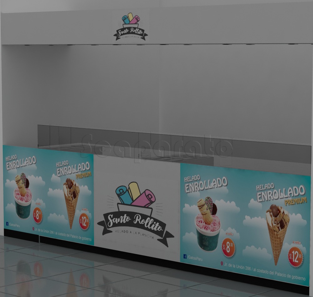 Muebles de heladeria