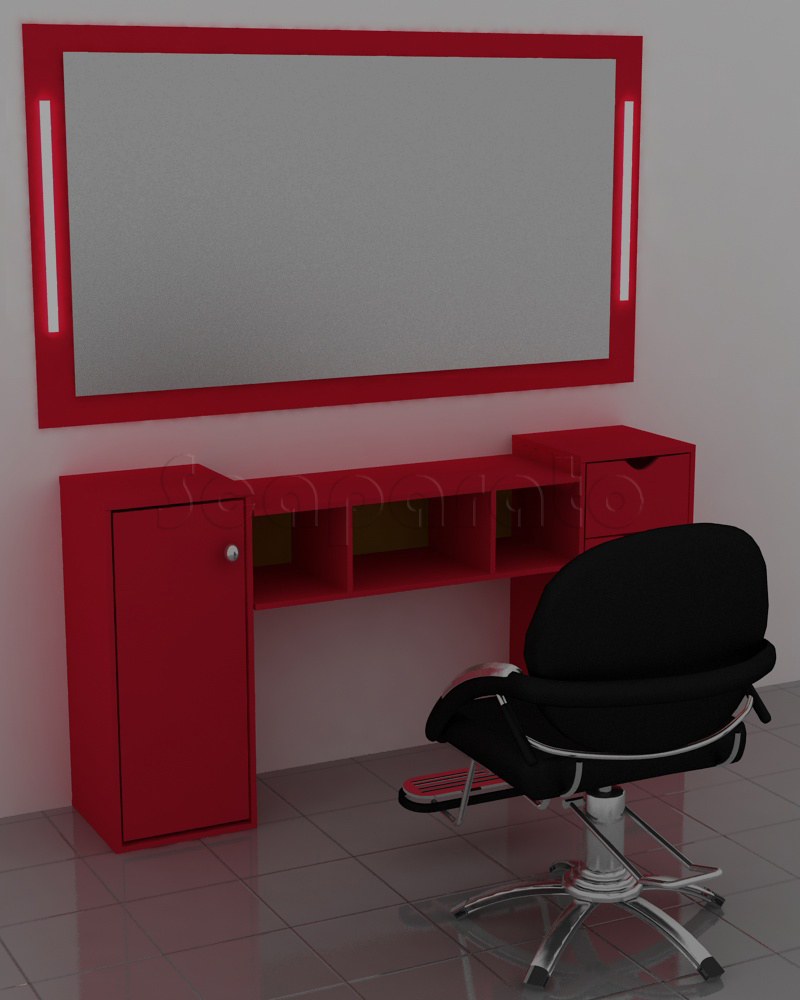 Diseño de mobiliario para peluquerias