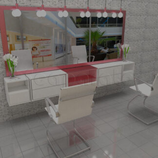 Diseño de interiores para barberias
