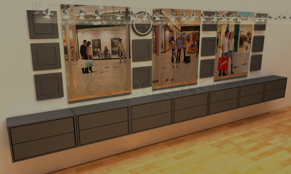 Diseño de interiores salon de belleza