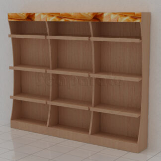 Estantes de panaderia