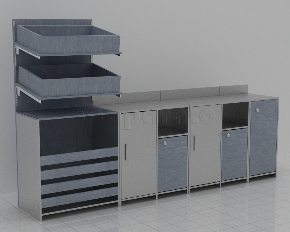 Muebles de madera para panaderia