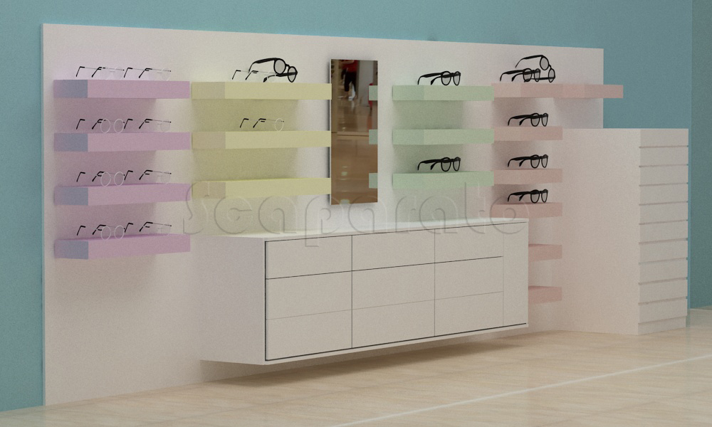 Exhibidores para gafas