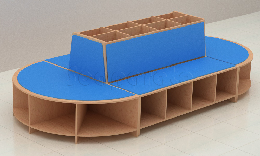 muebles para local de ropa infantil en La paz