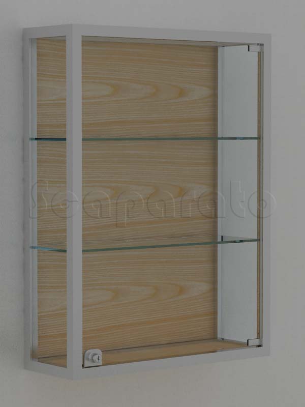 Vitrina de pared de aluminio