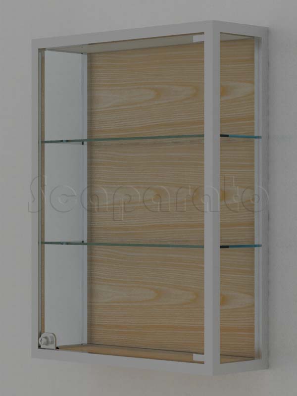 Vitrinas de aluminio de pared