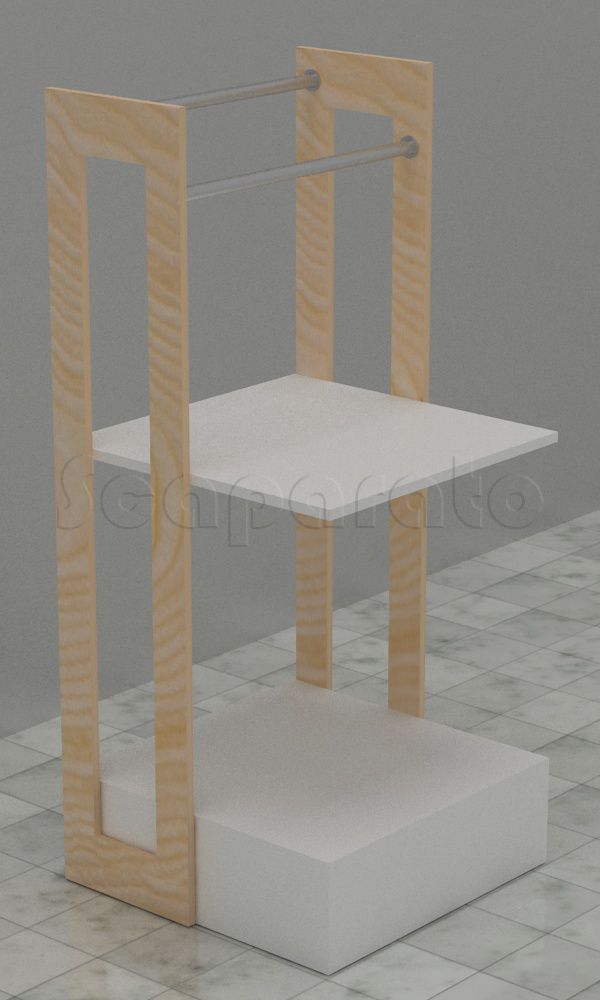 Mueble de charolas para panaderia