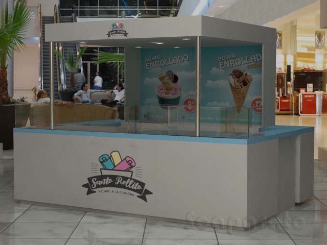 Isla para helados