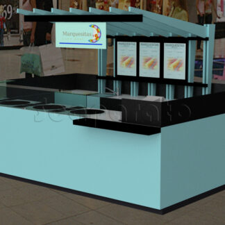 kiosco para marquesina