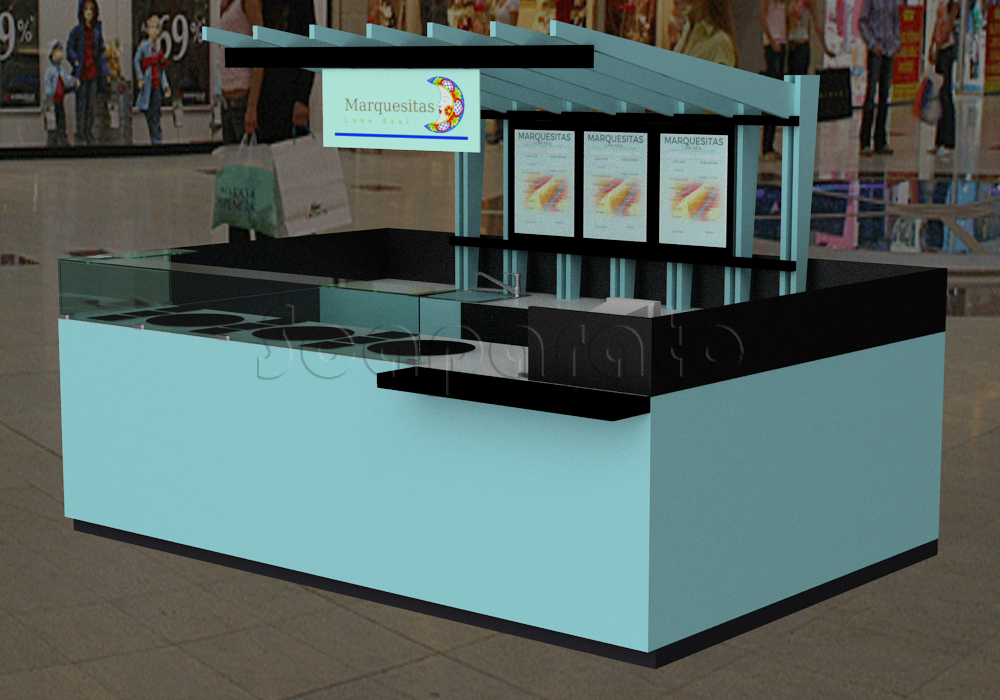 kiosco para marquesina