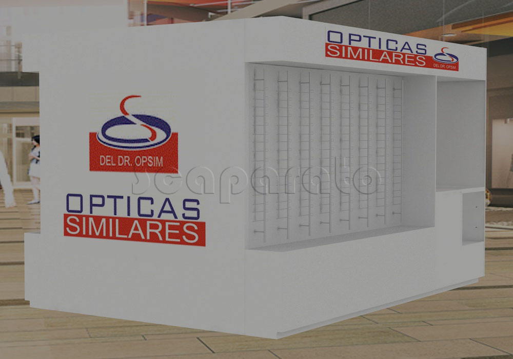 Isla para optica