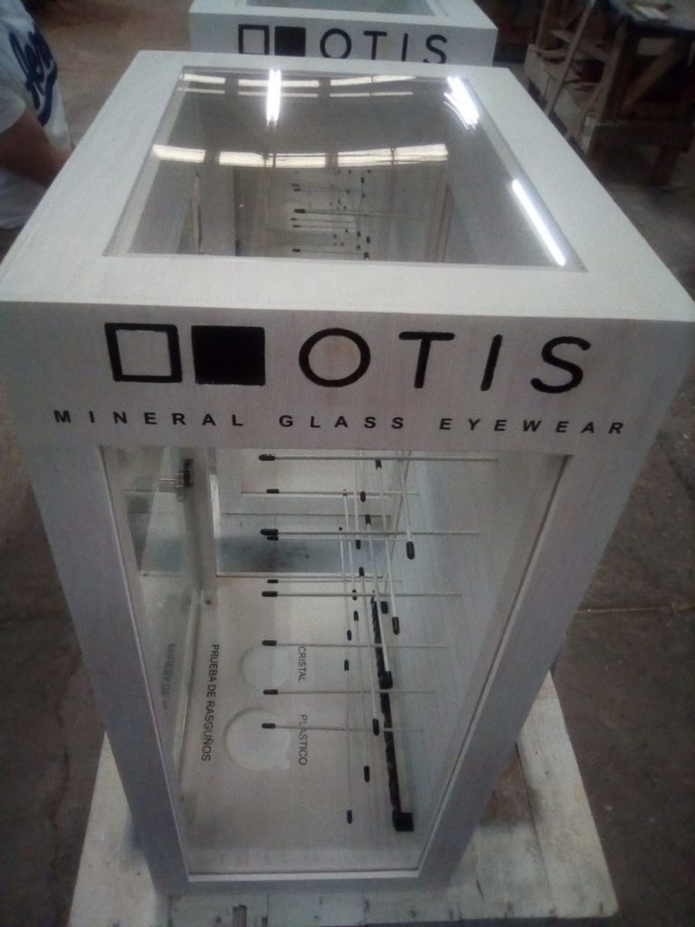 vitrinas para opticas
