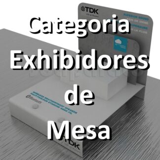 Exhibidores de mesa