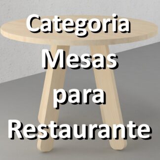 Mesas para restaurante