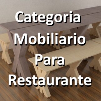 Mobiliario para restaurante