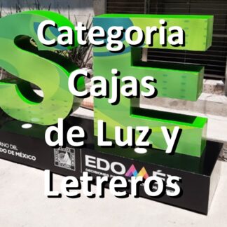 Cajas de luz y Letreros