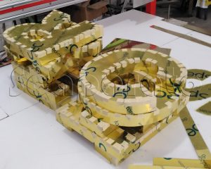 caja luz letras