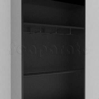 Exhibidor modular para ropa