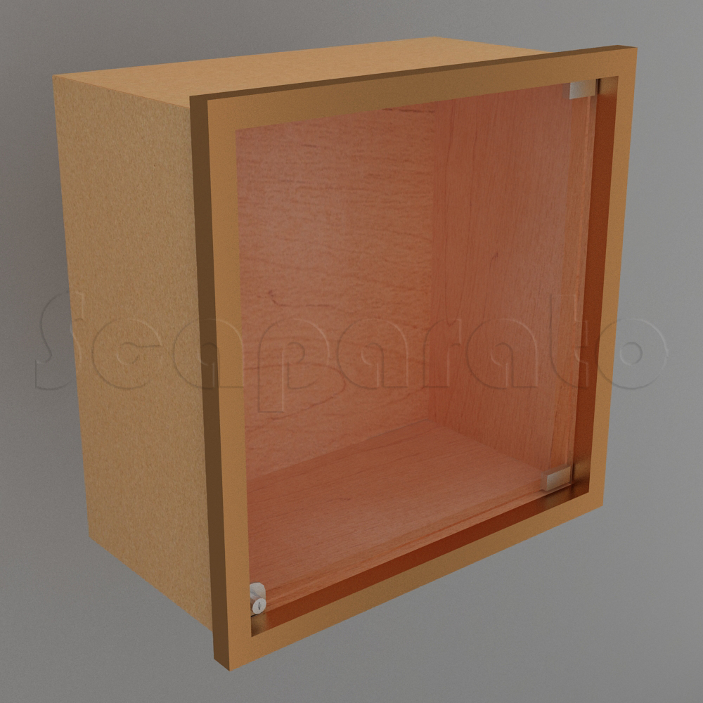 Vitrinas de nicho para pared